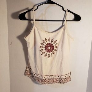 Prana tank with built in bra